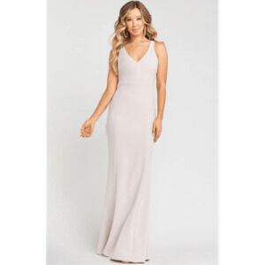 Show Me Your MuMu Dress Morgan Gown Show Me The Ring Stretch Crepe